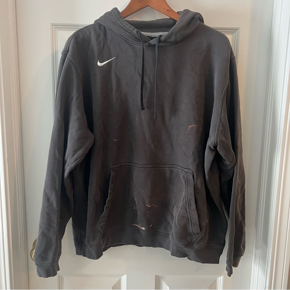 Nike Men's Charcoal Hoodie